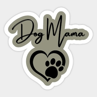 Dog Mama Sticker